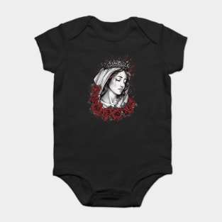 Mary, Mother Of Jesus Baby Bodysuit